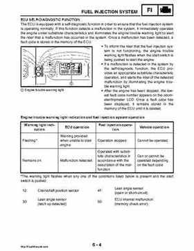 2008 Yamaha Rhino YXR70FX Factory Service Manual, Page 273