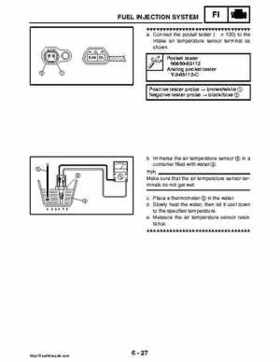 2008 Yamaha Rhino YXR70FX Factory Service Manual, Page 296