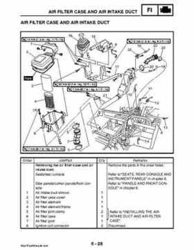 2008 Yamaha Rhino YXR70FX Factory Service Manual, Page 297