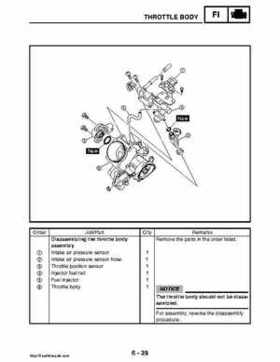 2008 Yamaha Rhino YXR70FX Factory Service Manual, Page 308
