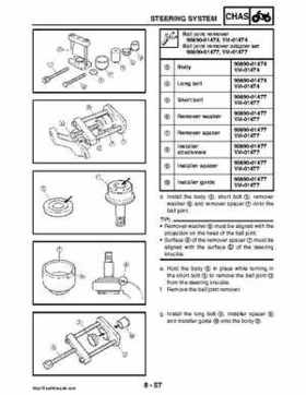 2008 Yamaha Rhino YXR70FX Factory Service Manual, Page 413