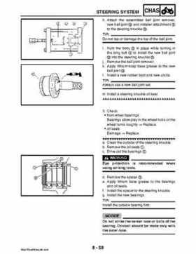 2008 Yamaha Rhino YXR70FX Factory Service Manual, Page 414