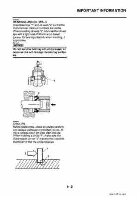 2009 Yamaha Grizzly Service Manual, Page 20