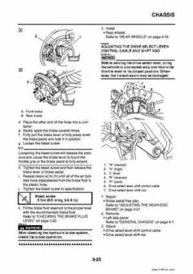 2009 Yamaha Grizzly Service Manual, Page 104