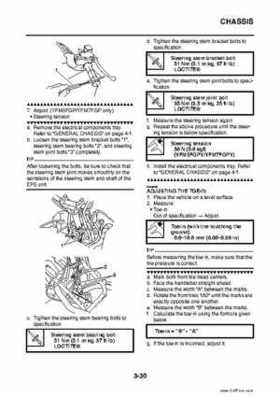 2009 Yamaha Grizzly Service Manual, Page 109