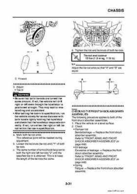 2009 Yamaha Grizzly Service Manual, Page 110