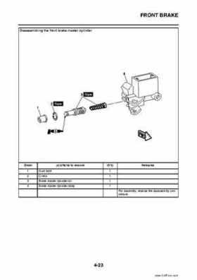 2009 Yamaha Grizzly Service Manual, Page 143
