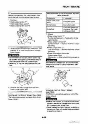 2009 Yamaha Grizzly Service Manual, Page 148