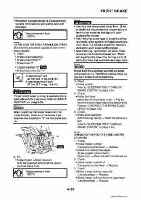 2009 Yamaha Grizzly Service Manual, Page 149