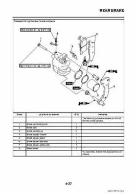 2009 Yamaha Grizzly Service Manual, Page 157