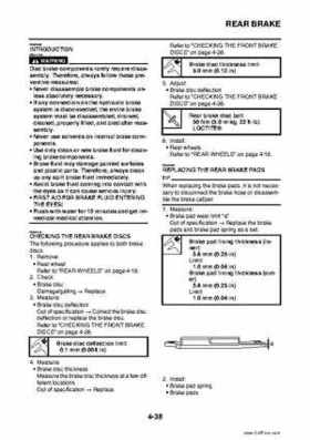 2009 Yamaha Grizzly Service Manual, Page 158