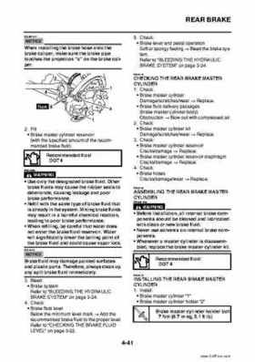 2009 Yamaha Grizzly Service Manual, Page 161