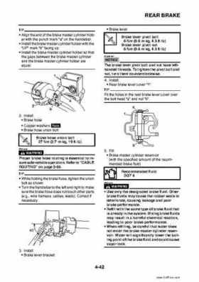 2009 Yamaha Grizzly Service Manual, Page 162