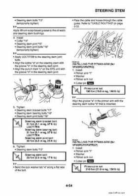 2009 Yamaha Grizzly Service Manual, Page 174