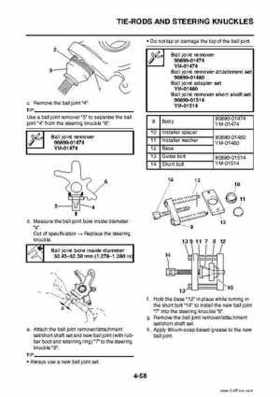 2009 Yamaha Grizzly Service Manual, Page 178