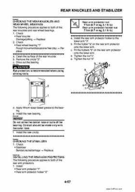 2009 Yamaha Grizzly Service Manual, Page 187
