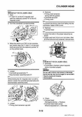 2009 Yamaha Grizzly Service Manual, Page 206