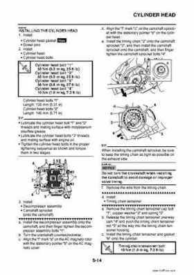 2009 Yamaha Grizzly Service Manual, Page 208