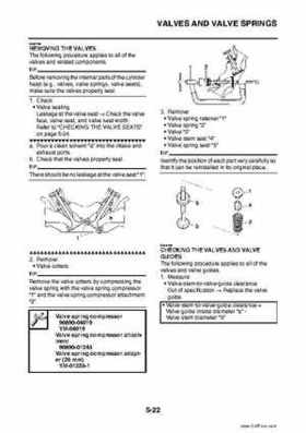 2009 Yamaha Grizzly Service Manual, Page 216