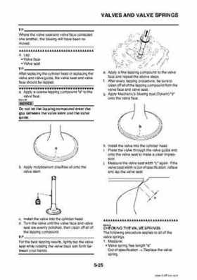 2009 Yamaha Grizzly Service Manual, Page 219