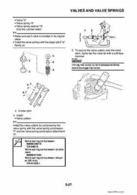 2009 Yamaha Grizzly Service Manual, Page 221