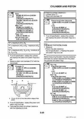 2009 Yamaha Grizzly Service Manual, Page 224
