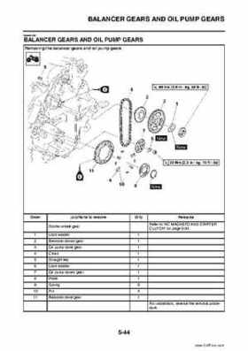 2009 Yamaha Grizzly Service Manual, Page 238