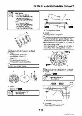 2009 Yamaha Grizzly Service Manual, Page 246