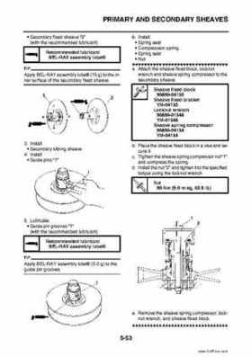 2009 Yamaha Grizzly Service Manual, Page 247