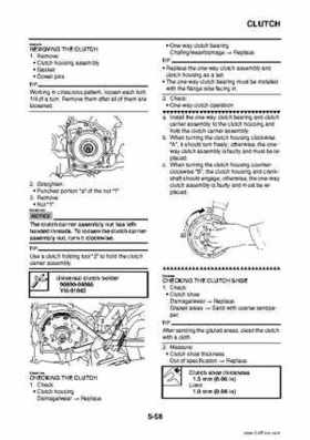 2009 Yamaha Grizzly Service Manual, Page 252
