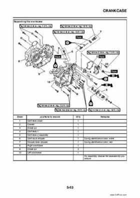 2009 Yamaha Grizzly Service Manual, Page 257