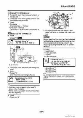 2009 Yamaha Grizzly Service Manual, Page 260