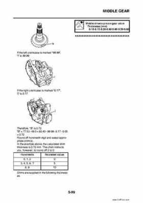 2009 Yamaha Grizzly Service Manual, Page 283