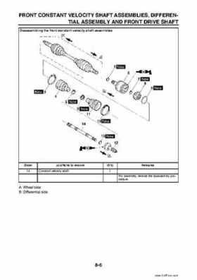 2009 Yamaha Grizzly Service Manual, Page 312