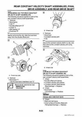 2009 Yamaha Grizzly Service Manual, Page 328