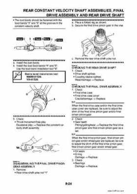 2009 Yamaha Grizzly Service Manual, Page 330