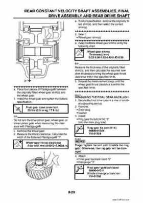 2009 Yamaha Grizzly Service Manual, Page 335
