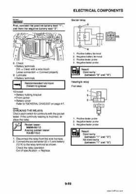 2009 Yamaha Grizzly Service Manual, Page 428