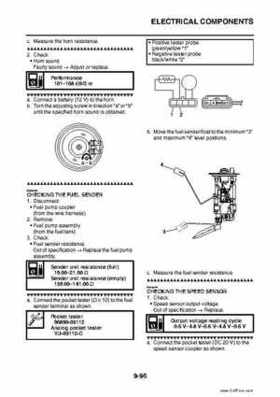 2009 Yamaha Grizzly Service Manual, Page 435