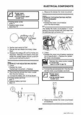 2009 Yamaha Grizzly Service Manual, Page 436