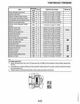 2011 Yamaha Raptor 125 Factory Service Manual, Page 36