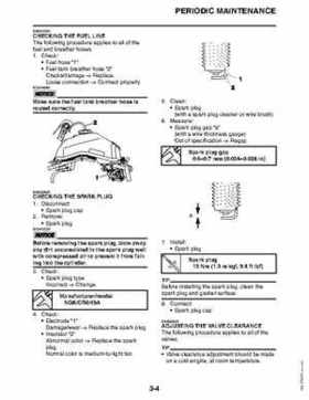 2011 Yamaha Raptor 125 Factory Service Manual, Page 69