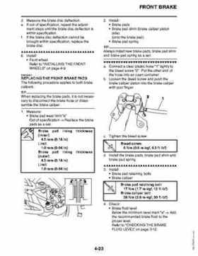 2011 Yamaha Raptor 125 Factory Service Manual, Page 117