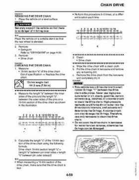 2011 Yamaha Raptor 125 Factory Service Manual, Page 153