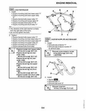 2011 Yamaha Raptor 125 Factory Service Manual, Page 161