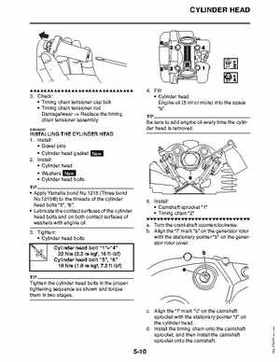 2011 Yamaha Raptor 125 Factory Service Manual, Page 167