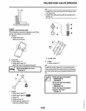2011 Yamaha Raptor 125 Factory Service Manual, Page 181
