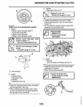 2011 Yamaha Raptor 125 Factory Service Manual, Page 209