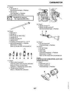 2011 Yamaha Raptor 125 Factory Service Manual, Page 236