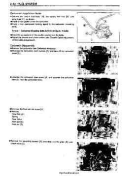 1991+ Kawasaki 650 SC Factory Service Manual, Page 32